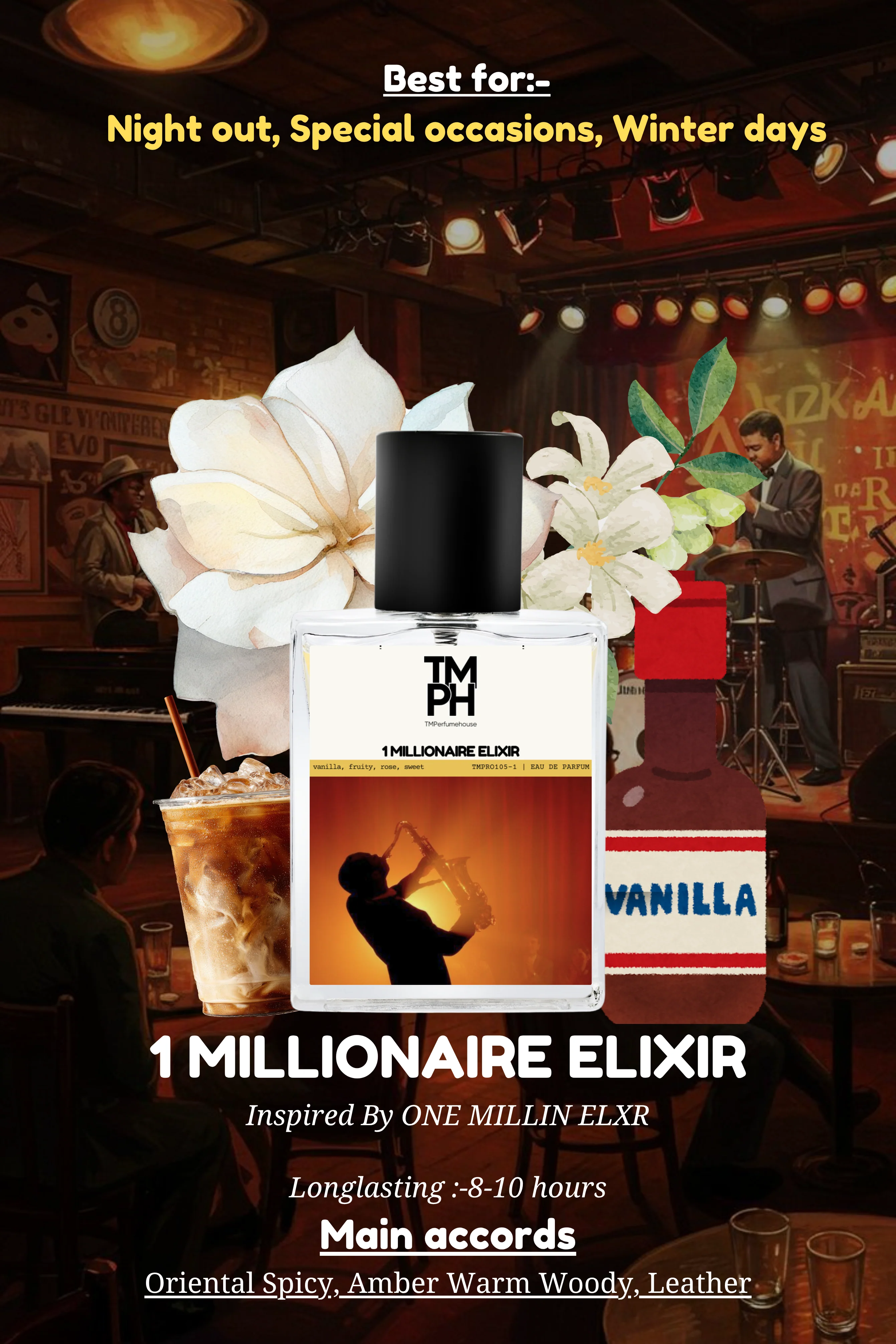 1 Millionaire Elixir - WH Inspired Perfume | TMPerfumehouse - Image 3