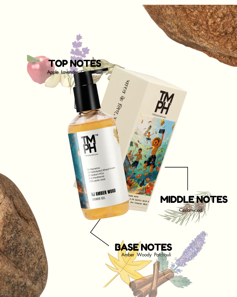 AJ AMBER WOOD| Shower gel - Image 4