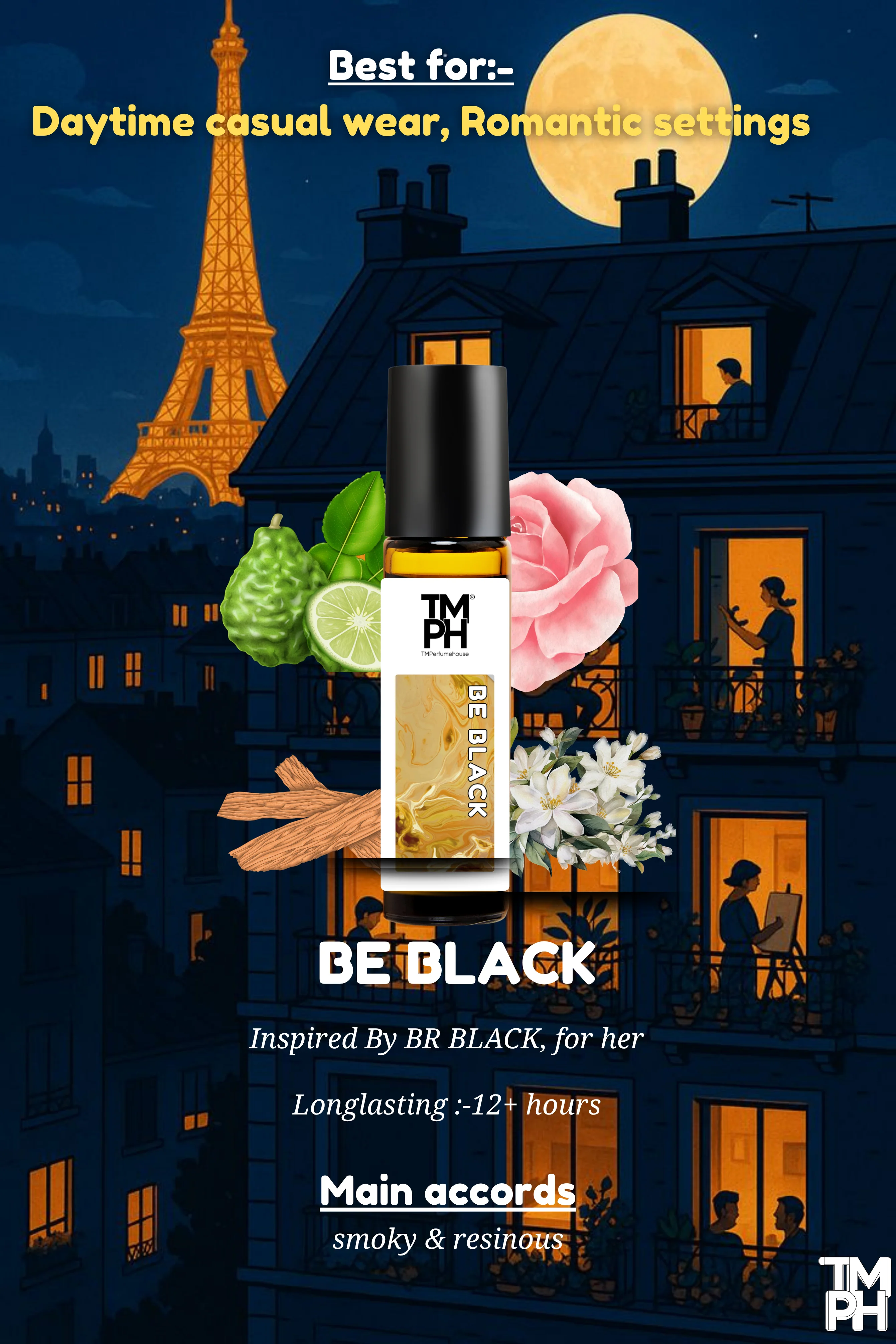 Be Black - inspired Attar | TMPerfumehouse - Image 3