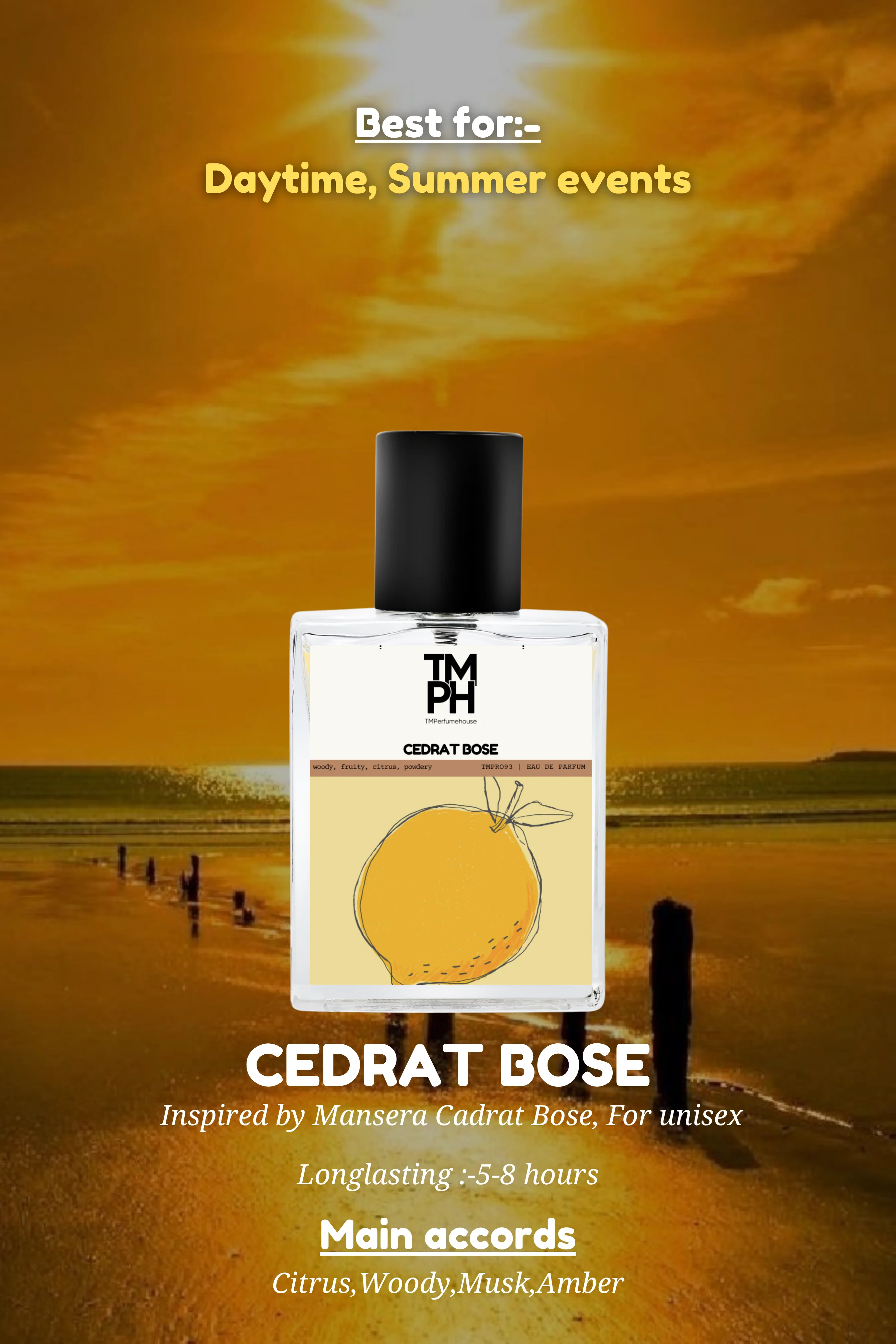 Cedrat Bose - Inspired perfume | TMPerfumehouse - Image 3
