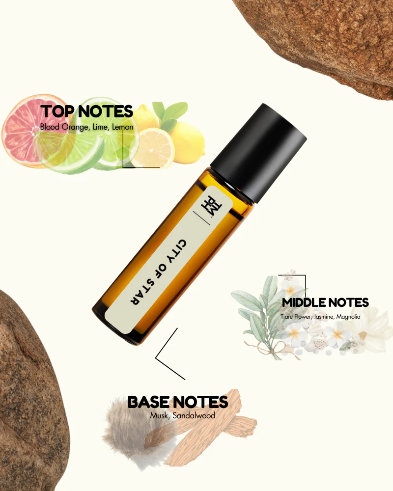 CITY OF STAR AT | Luxury Designer Attar – 10+ Hour Long Lasting Pure Oil - Inspired by Ciy of Strs by Lus Vu*tton - Image 4