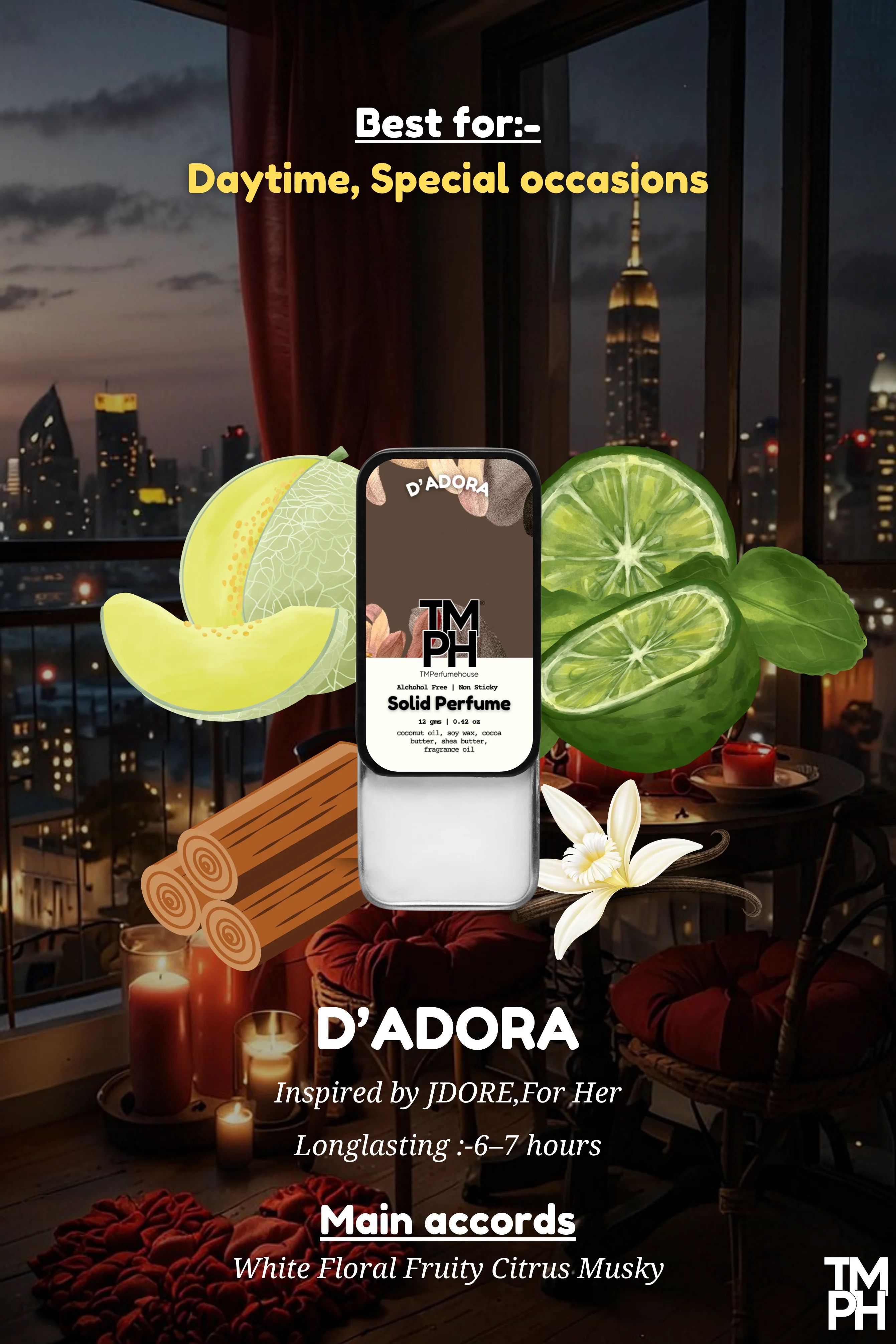 D’Adora – Solid Perfume | TMPerfume house - Image 4