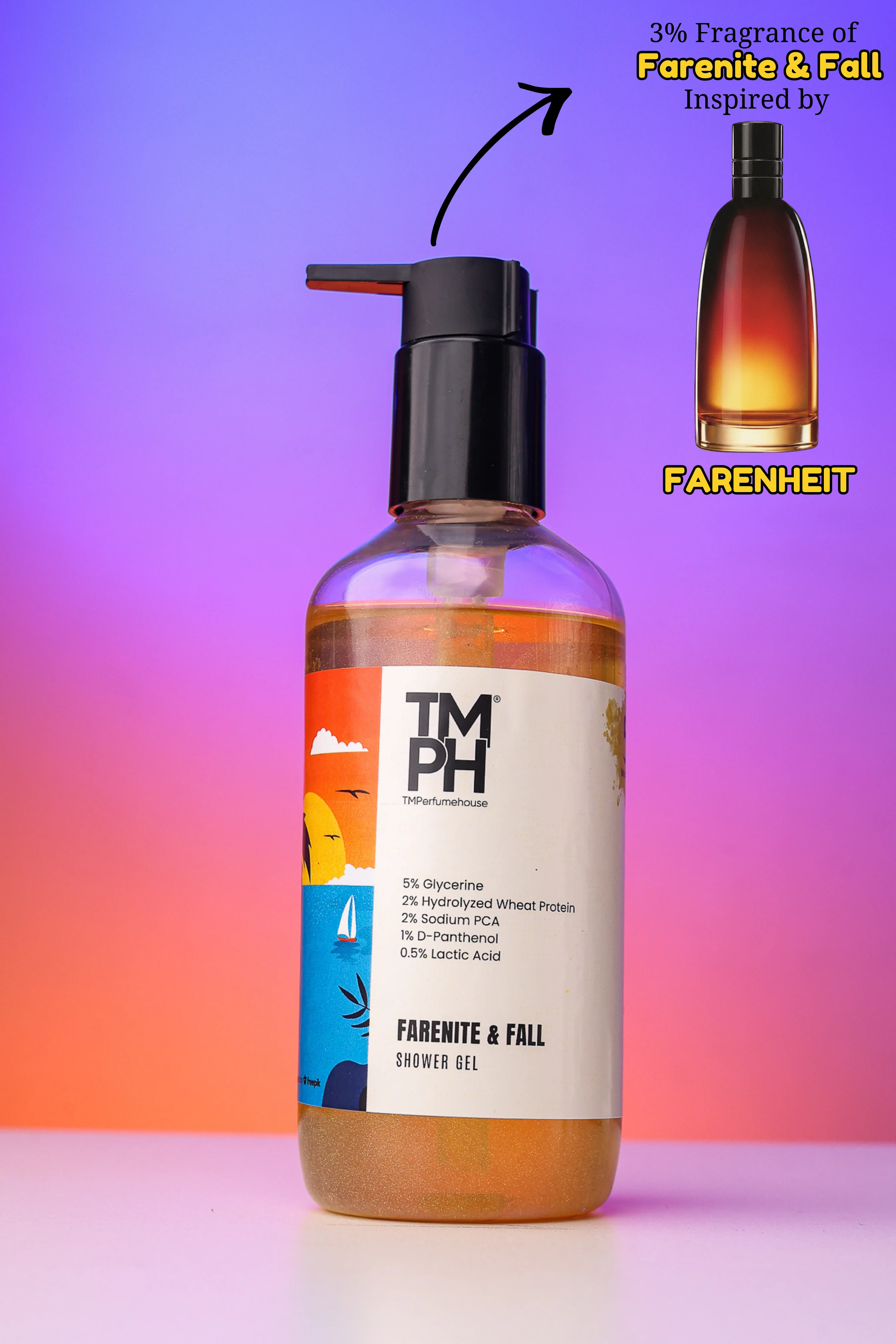 Farenite & Fall | Shower gel
