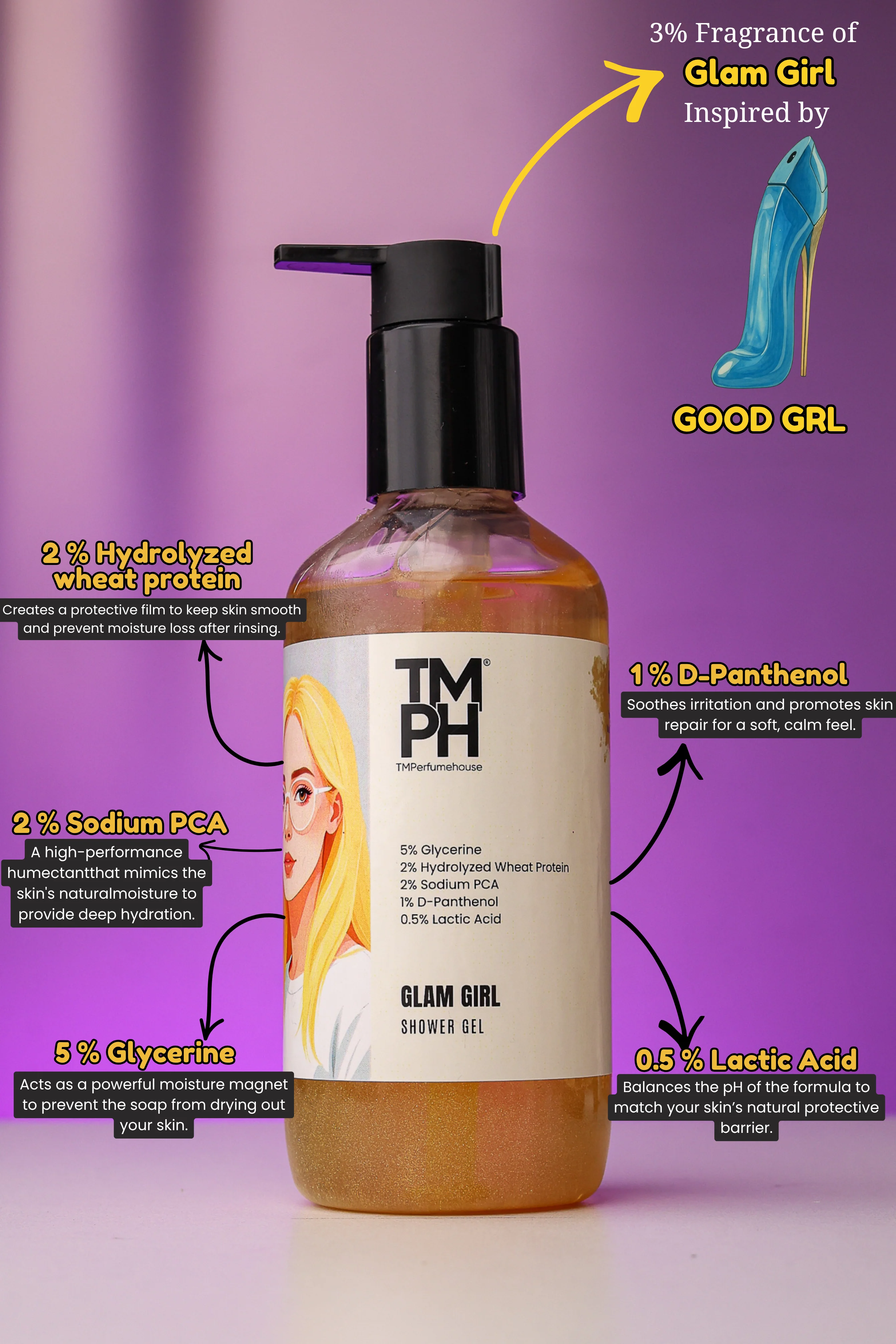 Glam Girl | Shower gel - Image 3