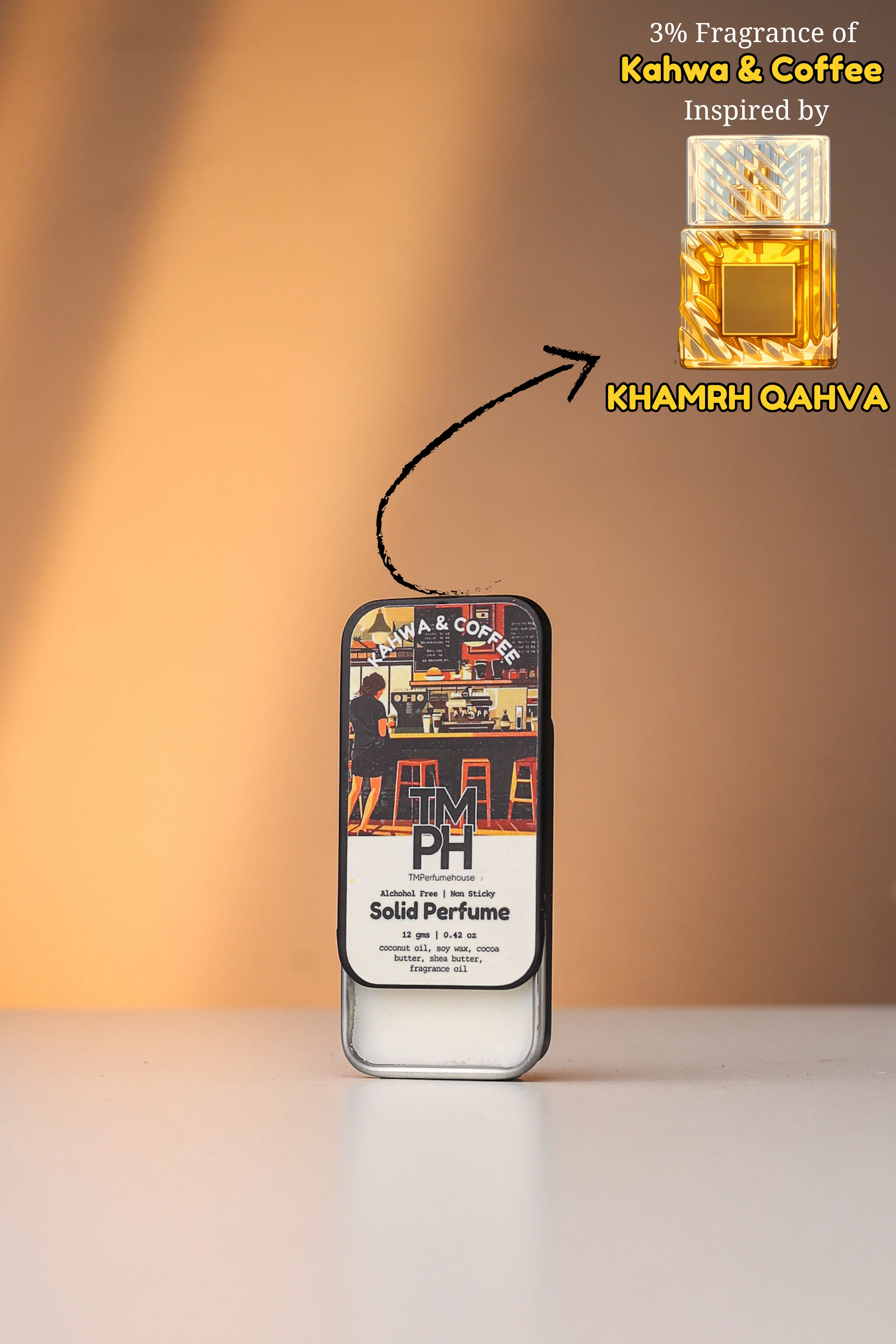 Kahwa & Coffee - Solid Perfume | TMPerfumehouse
