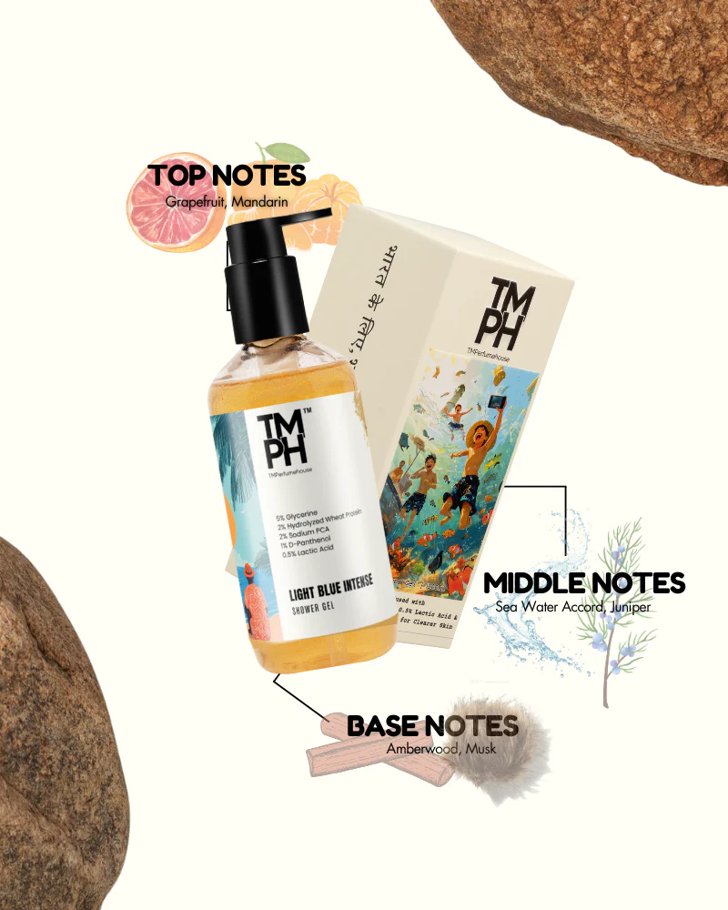 LIGHT BLUE INTENSE | Shower gel - Image 4