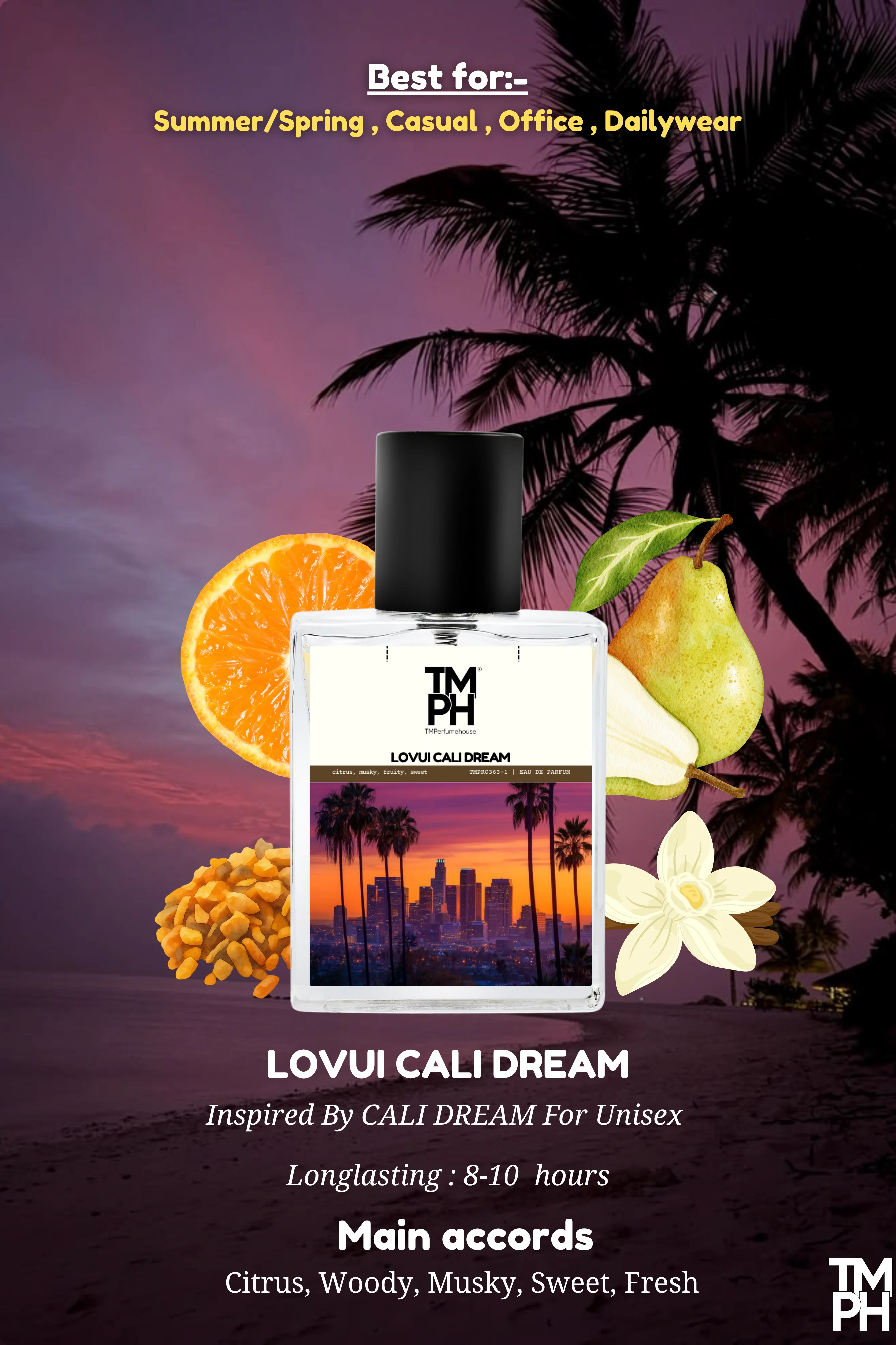 LoVui Cali Dream - Inpired Perfume | TMPerfumehouse - Image 3