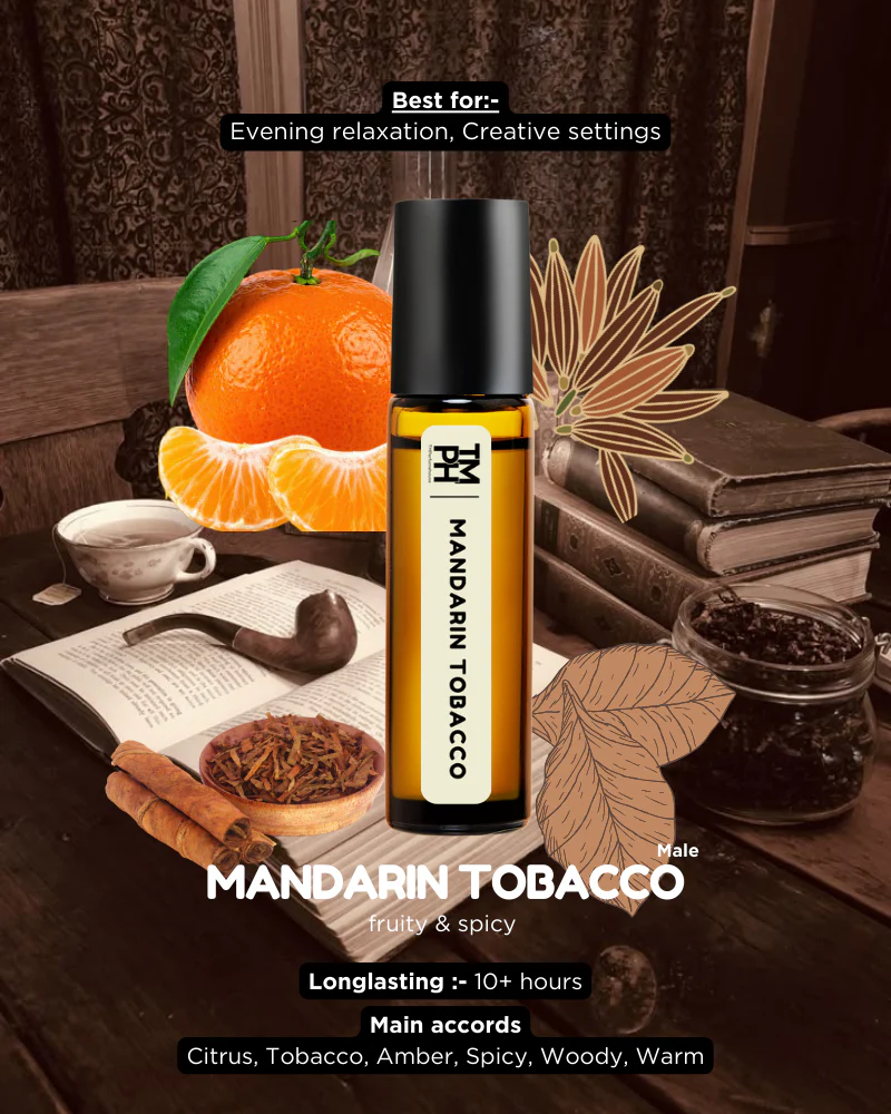 Mandarin Tobacco Elixir - Inspired Attar | TMPerfumehouse - Image 4