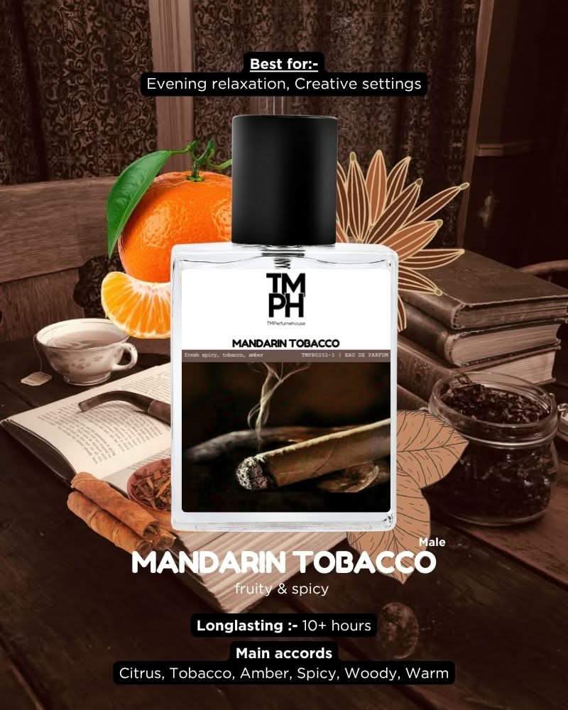 Mandarin Tobacco Elixir – Inspired perfume | TMPerfumehouse - Image 3