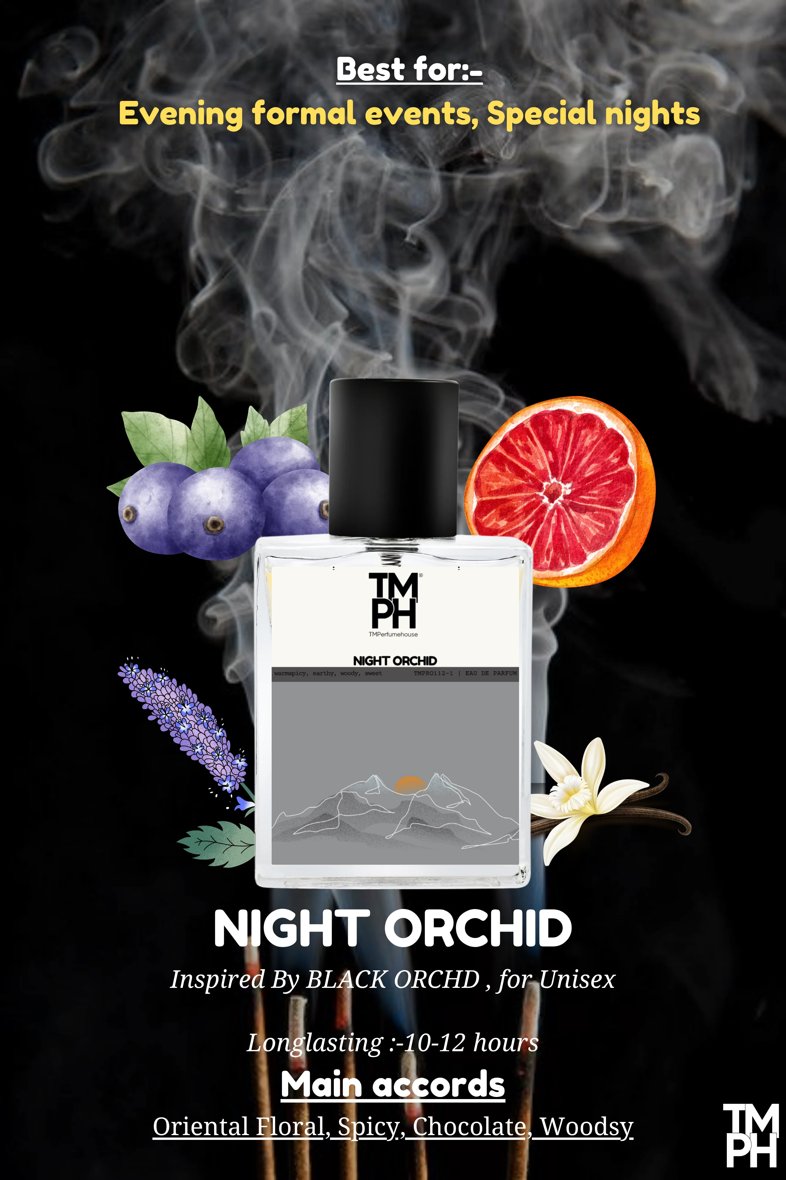Night Orchid - WH Inspired perfume | TMPerfumehouse - Image 3