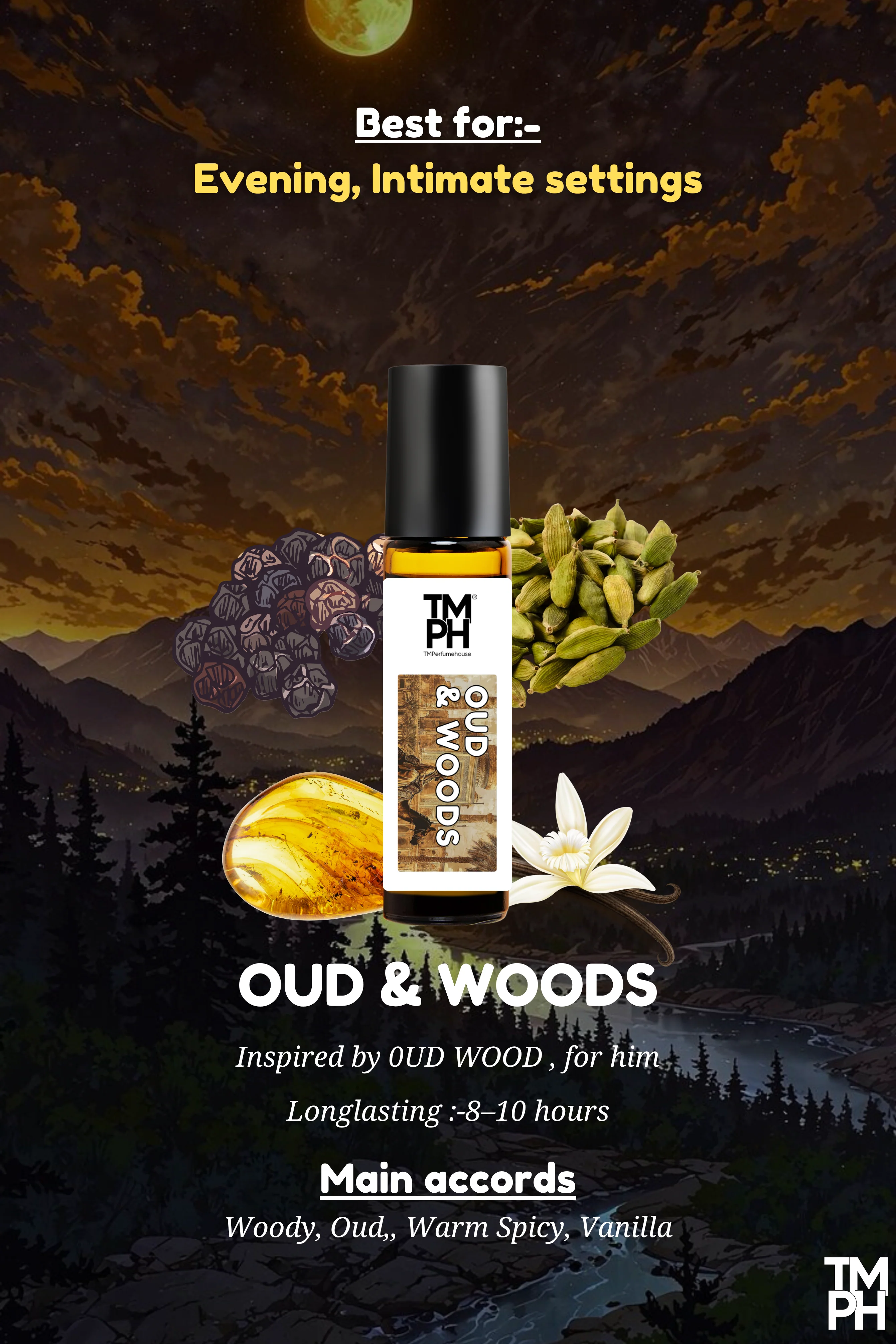 Oud & Woods - Inspired Attar | TMPerfumehouse - Image 3