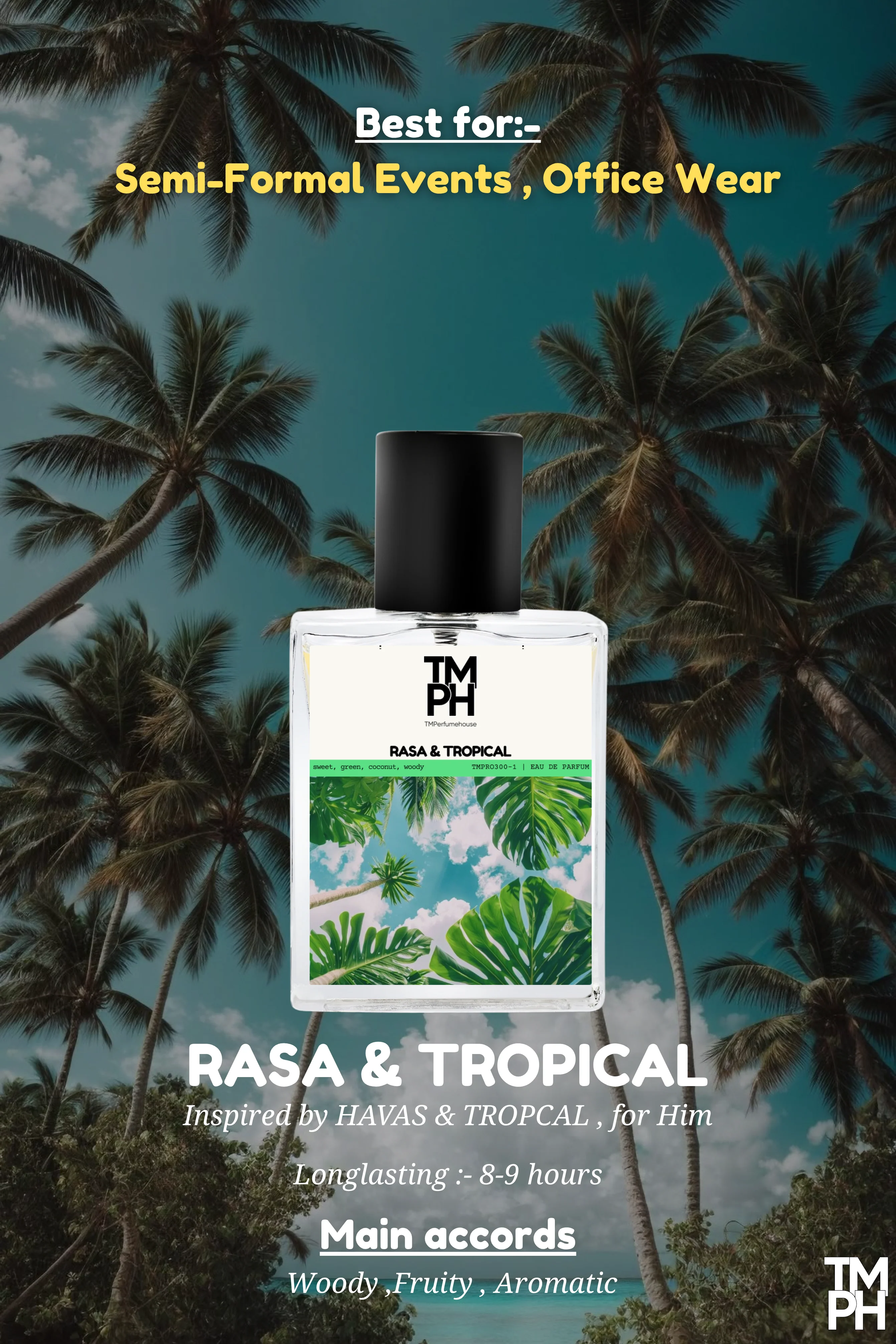 Rasa & Tropical - Inspired Perfume | TMPerfumehouse - Image 3