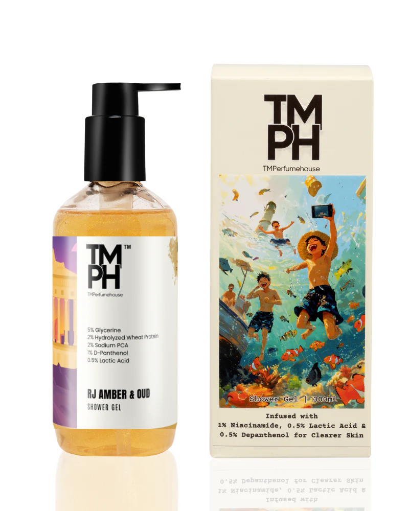 RJ AMBER & OUD | Shower gel - Image 2
