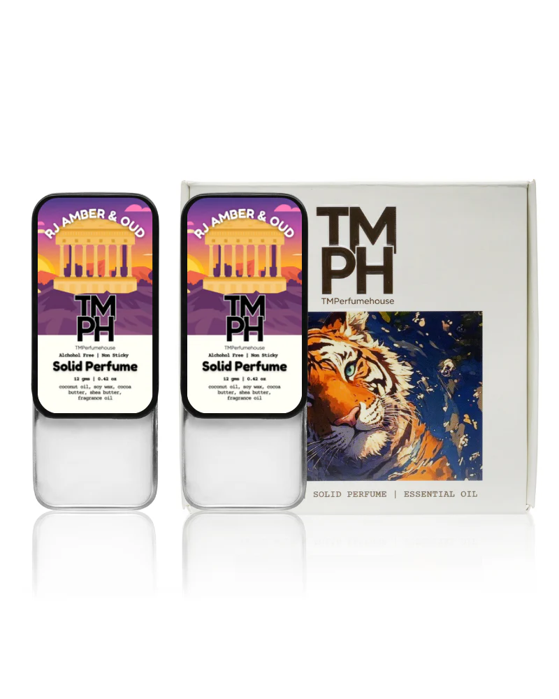 RJ Amber & Oud – Solid Perfume - Image 2