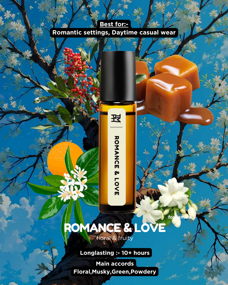 ROMANCE & LOVE AT | Luxury Designer Attar – 10+ Hour Long Lasting Pure Oil - Inspired by Romance by Ra*asi - Image 3