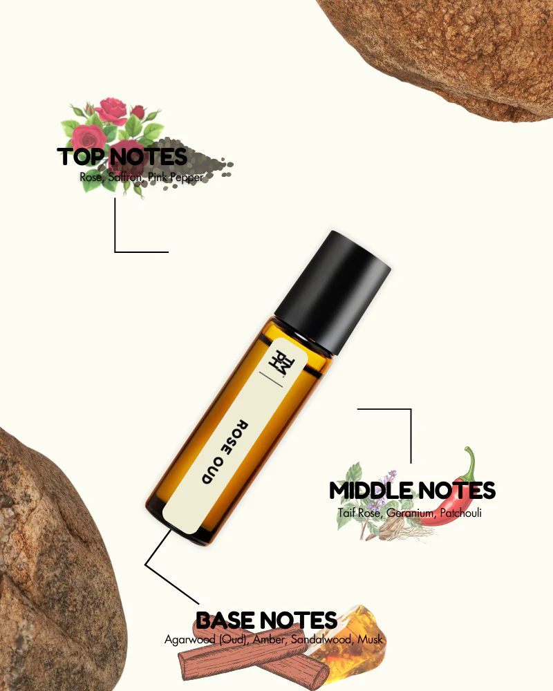 Rose Oud AT | Luxury Niche Attar – 10+ Hour Long Lasting Pure Oil - Inspired by Rose Oud by Jon Wakr* - Image 4