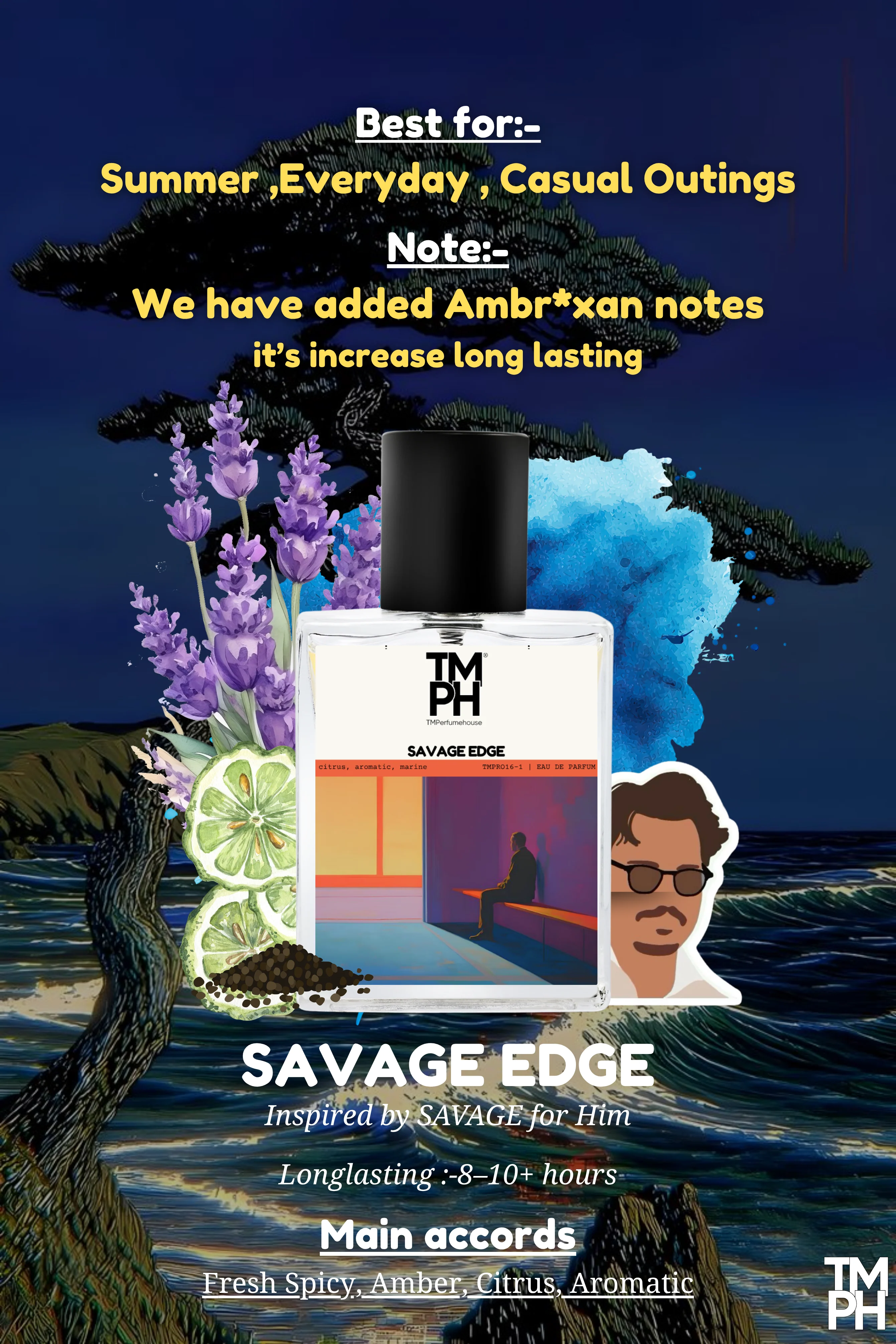 Savage Edge - WH Inspired perfume | TMPerfumehouse - Image 3