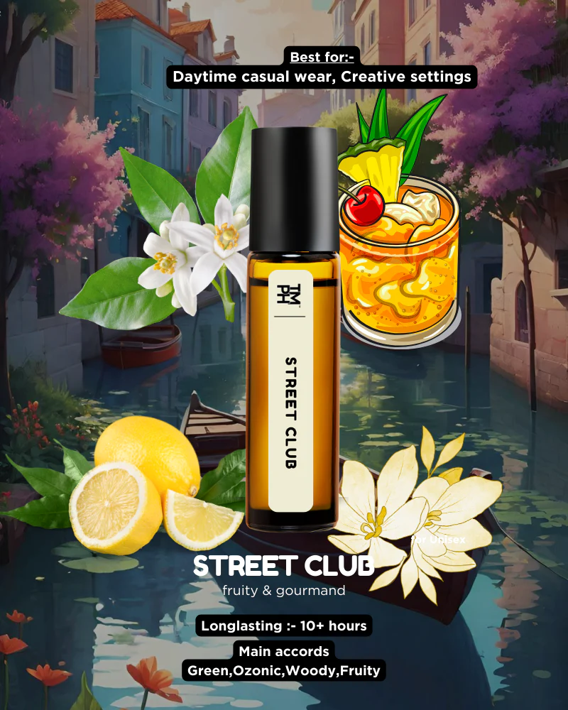 STREET CLUB AT | Luxury Designer Attar – 10+ Hour Long Lasting Pure Oil - Inspired by Bl*cker Street by Bond No. 9 - Image 3