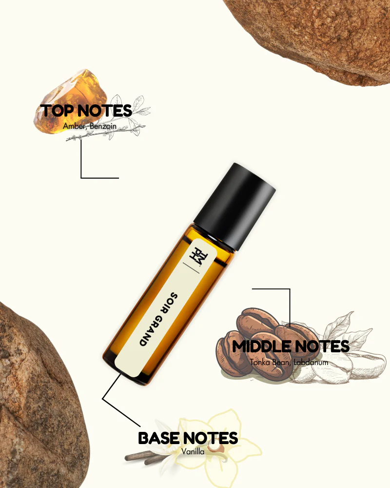 Soir Grand AT | Luxury Niche Attar – 10+ Hour Long Lasting Pure Oil - Inspired by Grand Soir by Masn Frni Kurdjin** - Image 3